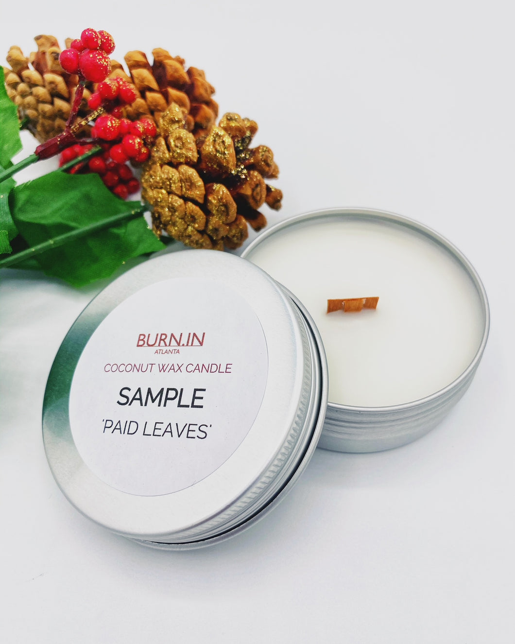 'Paid Leaves' Sample Tin